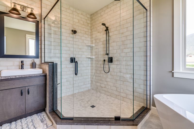 Small Glass Enclosed Shower